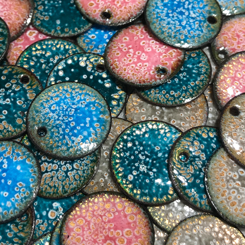 Enameled Copper Bubbles